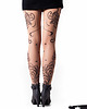 legginsy Legginsy cieliste z tatuażem Deer 1