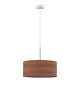 lampy wiszące Elegancka lampa wisząca do salonu z abażurem 40 cm SINTRA ECO 3