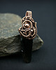 wisiory Kwarc dymny wisiorek wire wrapping 5