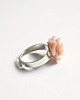 pierścionki - różne Pierścionek - Pudrowa różyczka - koral 1