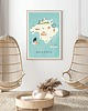 plakaty Majorka - plakat - mapa graficzna 2