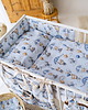 akcesoria do łóżeczek Organizer Do Łóżeczka Pojemny Miękki Bawełna 60x60 cm AVIA od BabyU 3