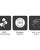 kocyki, kołderki, pościel dla dzieci Pościel dla dzieci BASIC Ivory - 100% Czesana Bawełna, Perkal 4