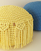 pufa dla dziecka Pufa Jellyfish Żółta Yellow 2
