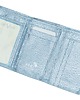 portfele damskie Skórzany portfel damski - GioVani RFID, bigiel Niebieski 2