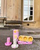 świeczniki i świece Wielokolorowy świecznik na tealight lastryko 1