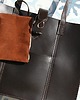 torby na ramię Torba ze skóry, czekoladowo-brązowa torba, Handmade, Shopper 5