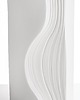 wazony Wazon porcelanowy 35x17x12 cm PRINCIPE biały 2