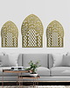 inne DEKORACYJNY PANEL AŻUROWY, OKNO MAROKAŃSKIE, DEKORACJA ŚCIENNA 3D, ORNAMENT,  1