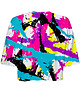 t-shirt damskie DR.CROW T-shirt Krótki CROP Psychodelic Graffiti 1