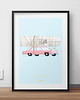 plakaty The Sipmsons - Pink Car - plakat A2 2