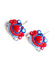 kolczyki soutache Sutaszowe kolczyki CALPE 1
