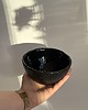 miski i misy Ceramiczna miseczka na owsiankę czarna 2