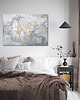 obrazy Obraz na płótnie - 100x70 cm  Czaple i ornamenty (1-0693) 4