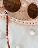 okulary damskie Łańcuszek do okularów  HIPPIE boho pink 2
