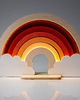 lampy do pokoju dziecka Lampka ścienna Unky - TĘCZA terracotta 1
