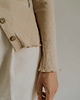 bluzki z długim rękawem damskie Longsleeve Mellow, beżowy 3