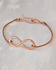 bransoletki - inne Bransoletka z miedzi - symbol nieskończoności /1/ 1
