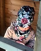 czapki dziecięce Czapka wiosenna dla dziewczynki w kwiaty piwonie 1