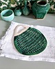 deski do krojenia i tace Podstawka ceramiczna zielona 4