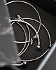 bransoletki - inne Slim Bangle Bracelet in Silver 4