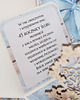 kartki scrapbooking 45 rocznica ślubu, szafirowe gody, exploding box, kartka 3d 3