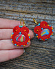 kolczyki soutache Kolorowe  kolczyki soutache 2