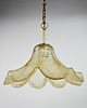 lampy wiszące Szklana lampa wisząca, lata 70 4