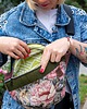 saszetka nerka Pastelowa różowa nerka damska w kwiaty KWIATOWA SIELANKA 3