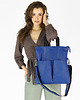 torby na ramię Nowoczesna torebka skórzana MAZZINI - Gala New niebieska 4