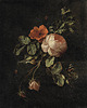 obrazy Still Life with Roses - Elias van den Broeck - dekoracja ścienna 1