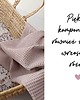 kocyki, kołderki, pościel dla dzieci Bawełniany kocyk z wypełnieniem - pościel 75 x 60 + poduszka (kwiaty polne) 2
