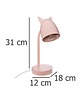 lampy do pokoju dziecka Lampa Biurkowa Lampka dla Dzieci Kitty Różowa 2