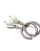 kolczyki pozłacane Kolczyki pozłacane Pearls /white/ perły vol. 13 2