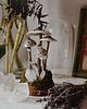 figurki i rzeźby Dekoracja z grzybami - szklany klosz kopułka z Kaniami 1