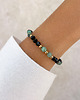 bransoletki z kamieni naturalnych Talizman - czarny turmalin, turkus afrykański, hematyt 2