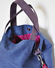 torby XXL TORBA HOBO XXL - niebieski, fuksja, wrzos 2