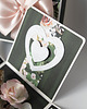 kartki scrapbooking 55 rocznica ślubu, szmaragdowe gody, exploding box, kartka 3d 5