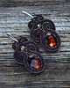 kolczyki soutache Czekoladowe kolczyki soutache 5