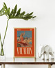 plakaty TRAVEL POSTER retro poster wakacje lato dekoracja ścienna 3