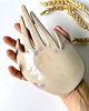 pojemniki na biżuterię Ceramiczna Dłoń Fiołek 4