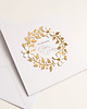 kartki scrapbooking Pamiątka Chrztu świętego z wiankiem 2