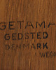 stoliki kawowe Ława dębowa, duński design, lata 60, Hans J. Wegner, Getama 3