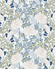 tapety i naklejki ścienne Tapeta William Morris niebieski 1