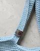 torby na ramię Błękitna torba szydełkowa handmade 1