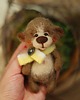 misie i maskotki Miś Miniaturka- Beżowy 1