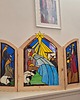 dekoracje świąteczne Szopka Witrażowa Świąteczna 4