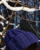 czapki damskie Chabrowa czapka  chunky beanie  z wełną 5