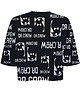 t-shirt damskie DR.CROW T-shirt Krótki CROP Logo Czarna 1