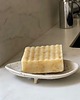 mydelniczki Handmade Ceramiczna Mydelniczka Podłużna Biała w Piegi 3